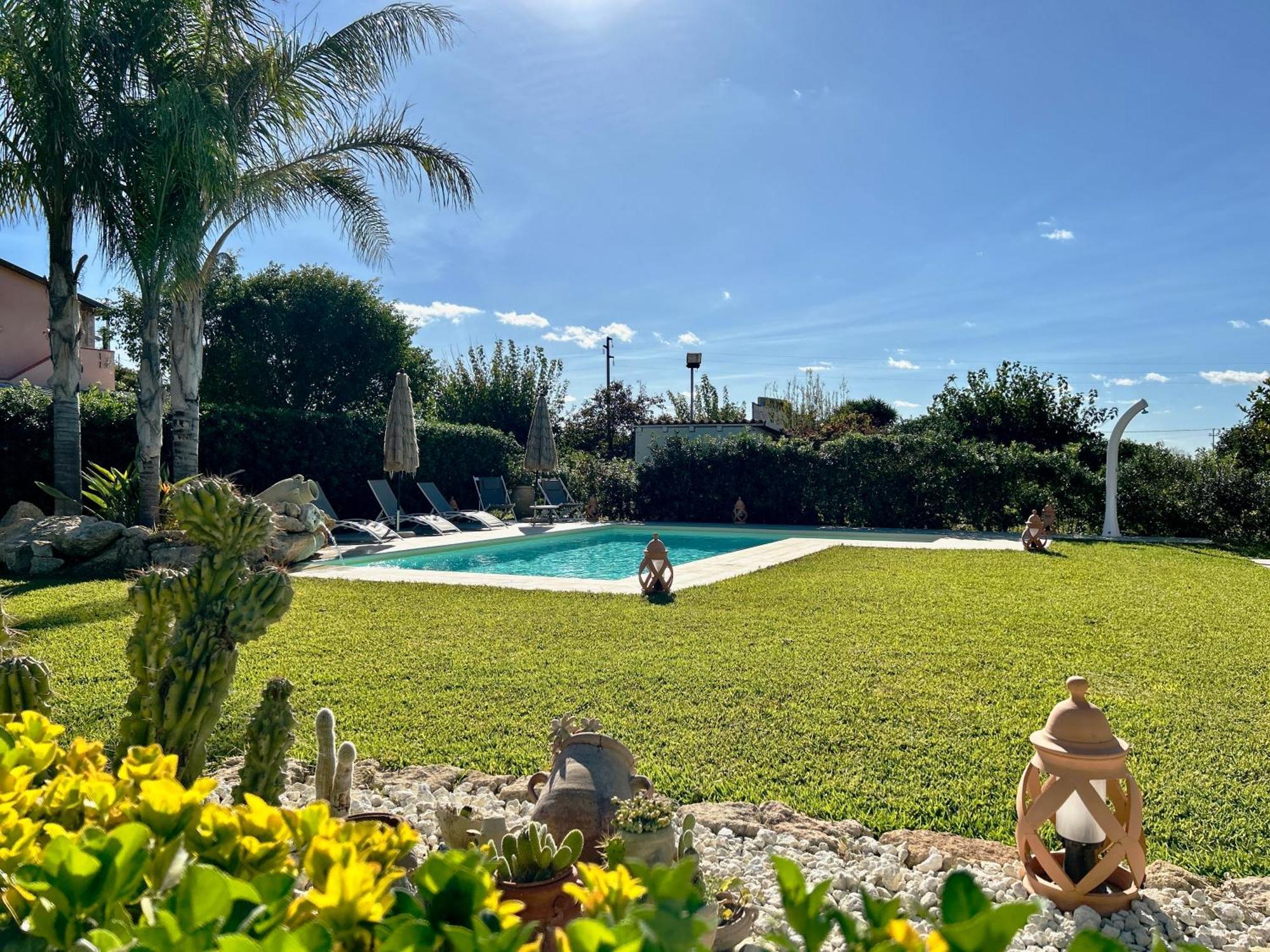 Villa Suq With Pool, Parking & Wifi Noto Esterno foto